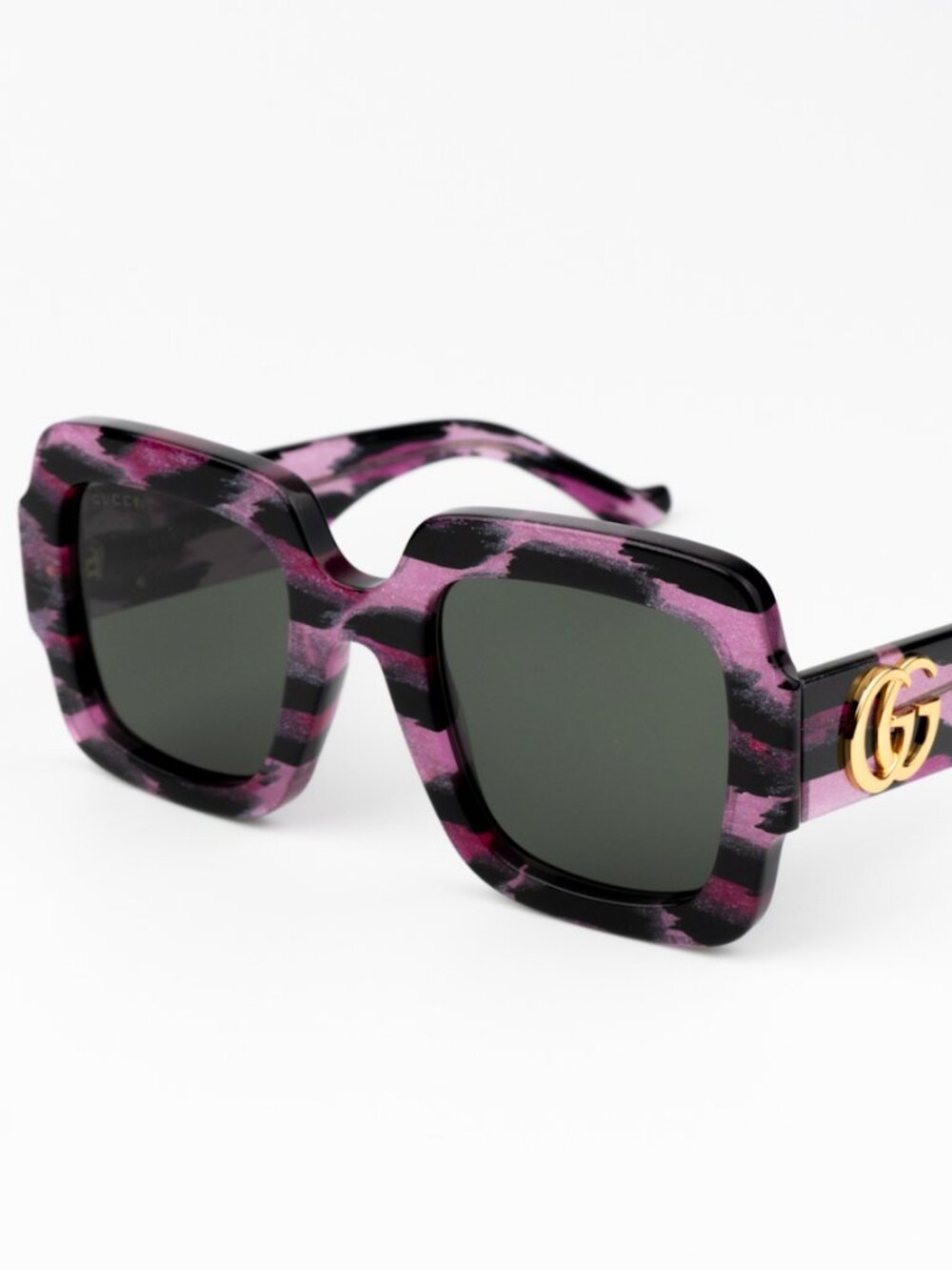 NEW Gucci GG1547S 003 Black Grey Women Square Sunglasses GG 1547S - Picture 5 of 11